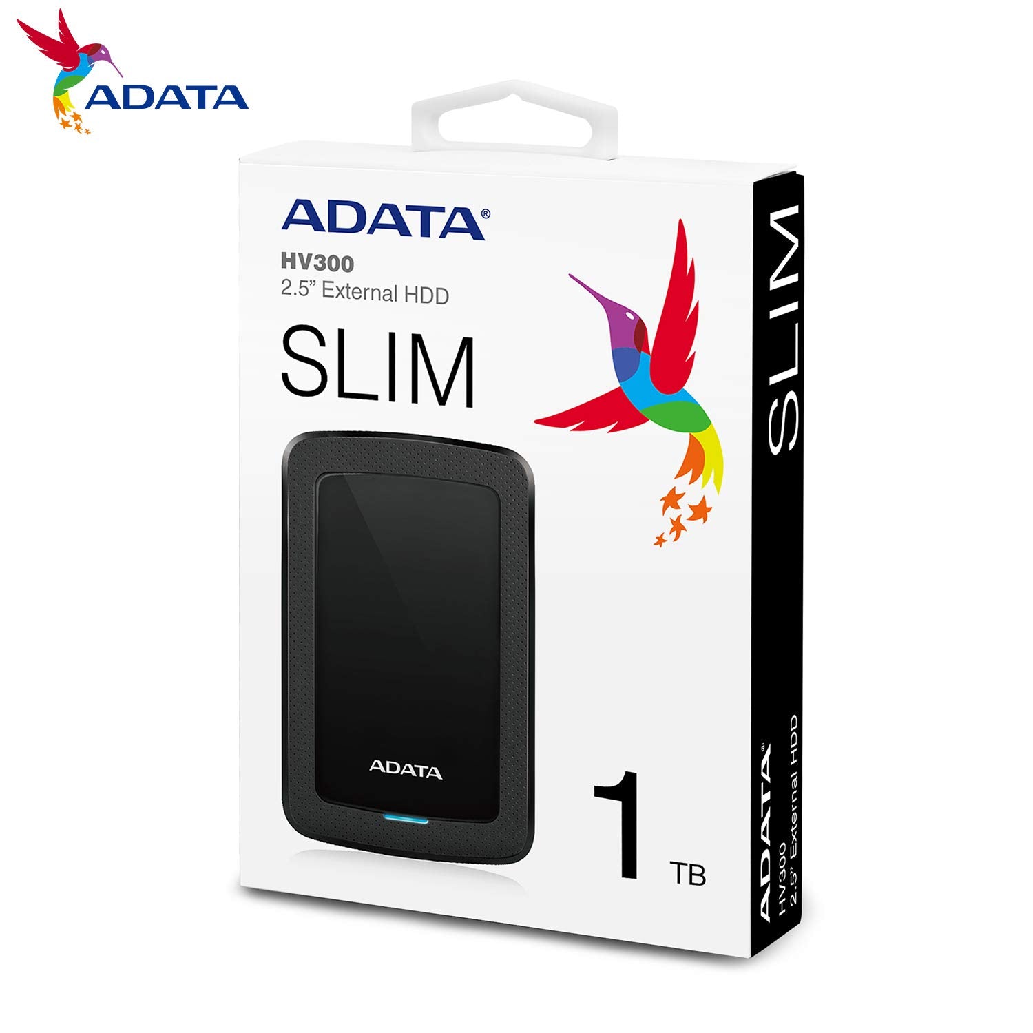 Disco Duro Externo Adata 1TB, 2.5'', USB 3.0, Negro