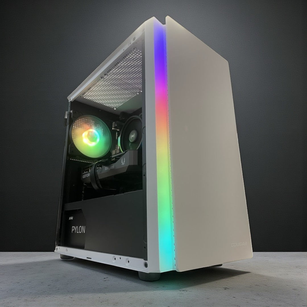 PC GAMER RYZEN 5 5600G RAM 16GB SSD 240+HDD 3TB RTX 3050 80+