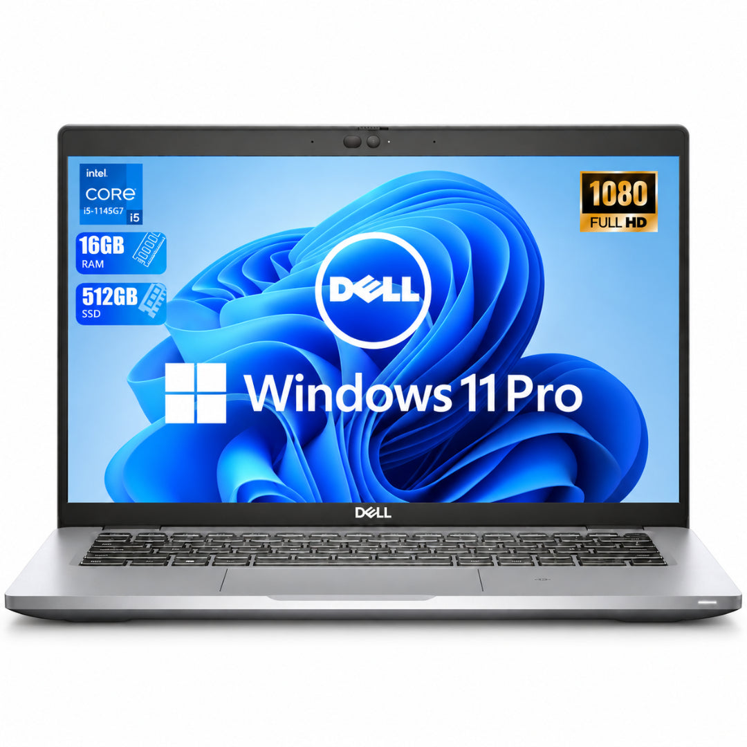 DELL Latitude 5420 Core i5-1145G7 RAM 16GB NVMe 512GB Win11 Pro Gris FullHD 14"