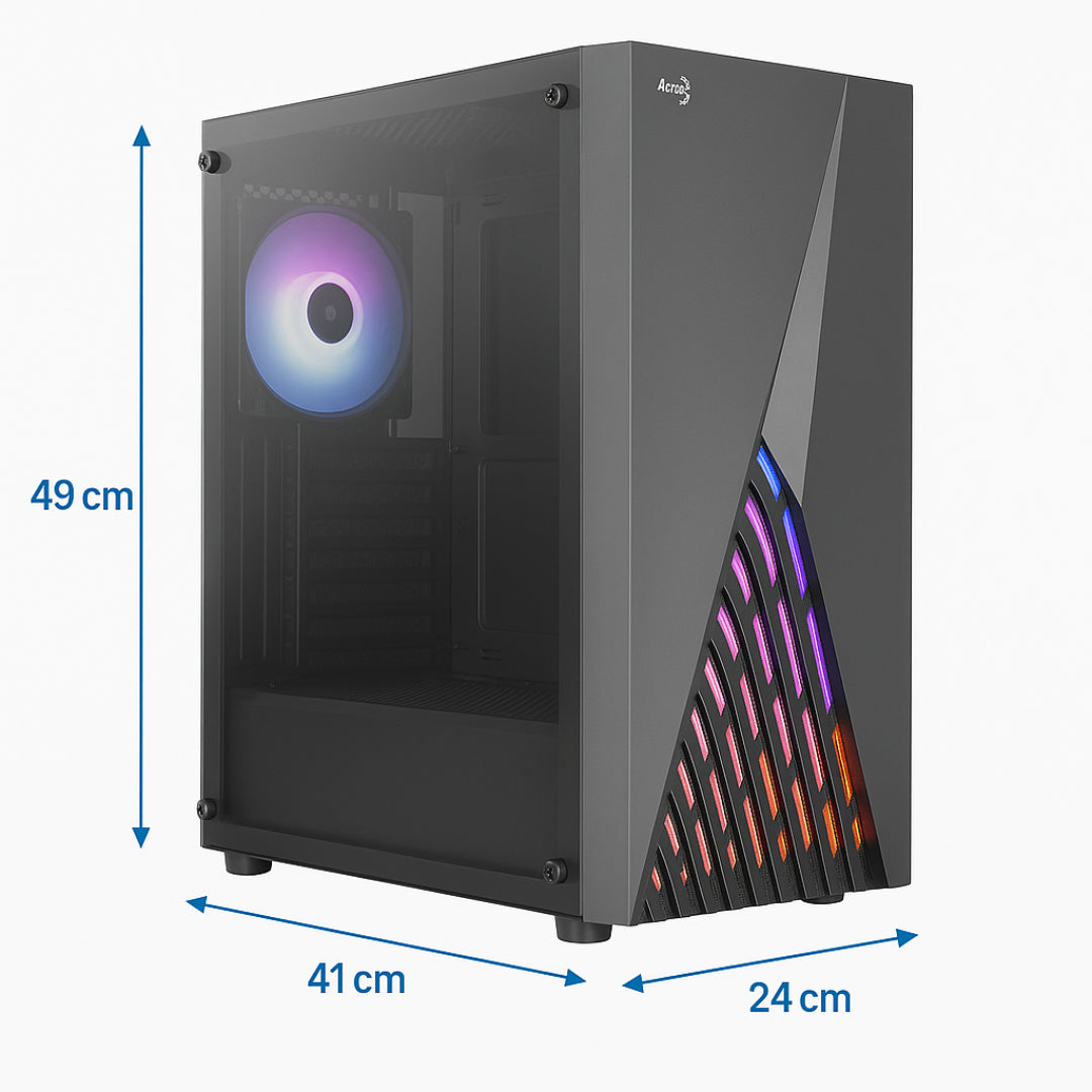 CPU GAMER RYZEN 5 8600G RAM 16GB SSD 512GB WIFI 650W 80+