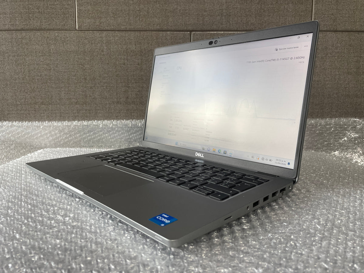 DELL Latitude 5420 Core i5-1145G7 RAM 16GB NVMe 512GB Win11 Pro Gris FullHD 14"