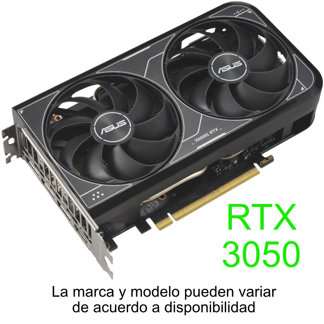 PC GAMER CORE I5 12400F RTX 3050 RAM 16GB SSD 1 TB 21.5"