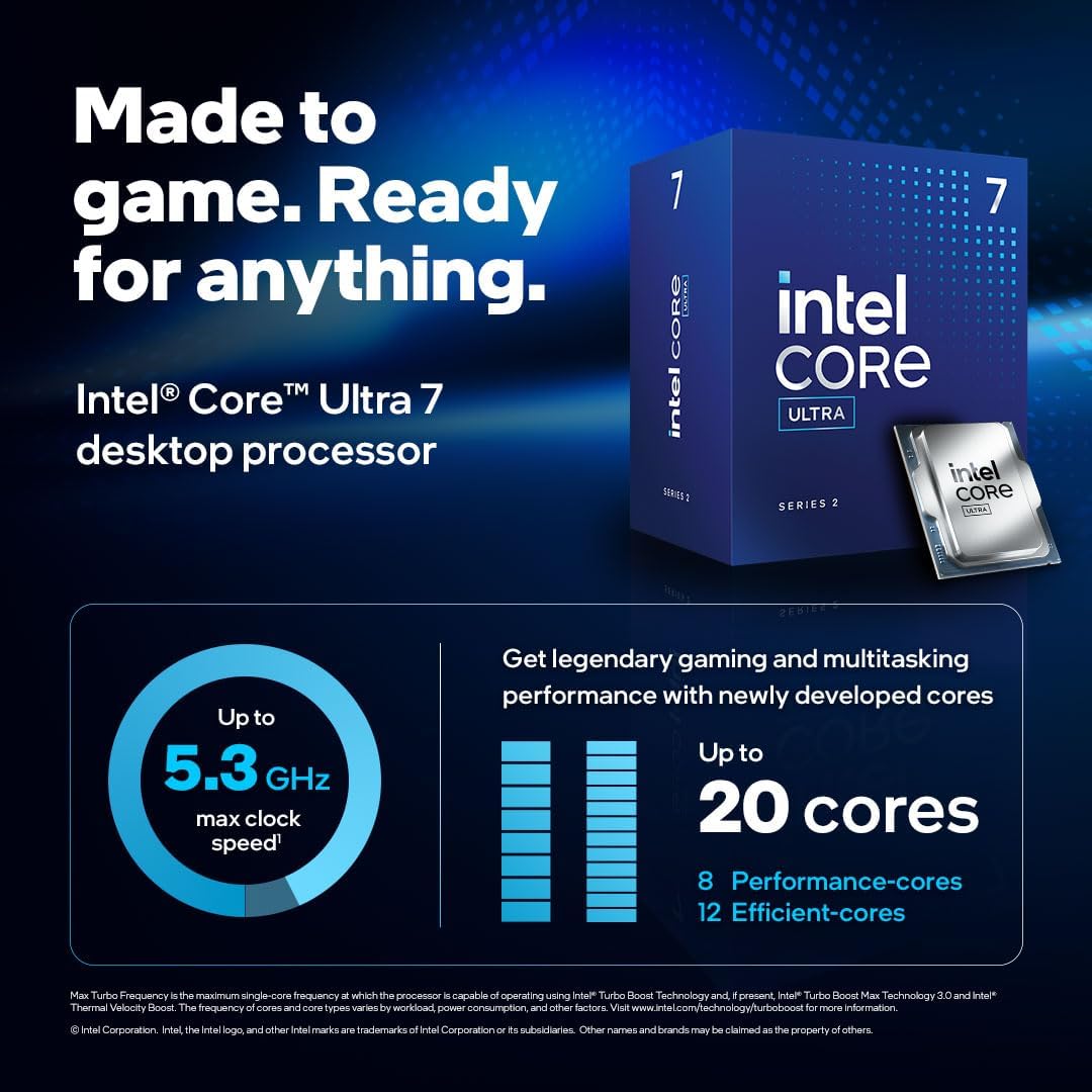 PC GAMER CORE ULTRA 7 265 RAM 16GB NVME 512GB WIFI