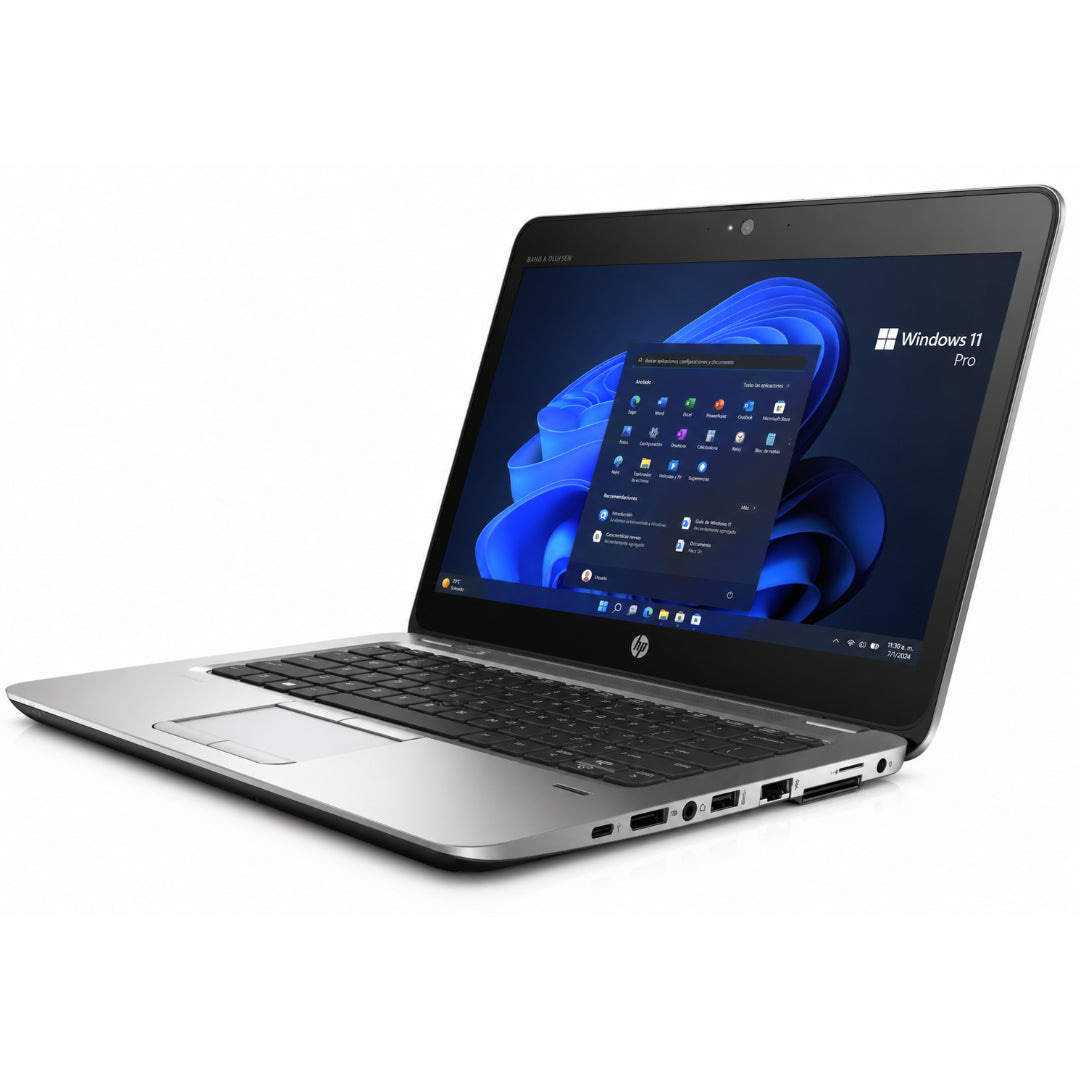HP EliteBook 820 G4 Core i5-7300U RAM 8GB M.2 256GB Win11 Pro Pantalla 12.5" HD