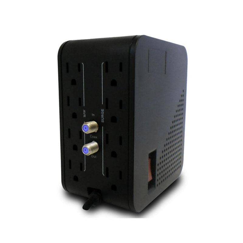 Cdp Regulador y Supresor de picos On-Guard - 1000 Va, 500 W, Negro,