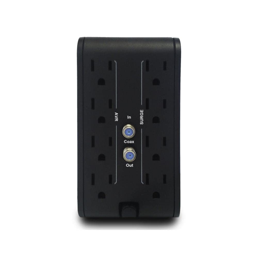 Cdp Regulador y Supresor de picos On-Guard - 1000 Va, 500 W, Negro,