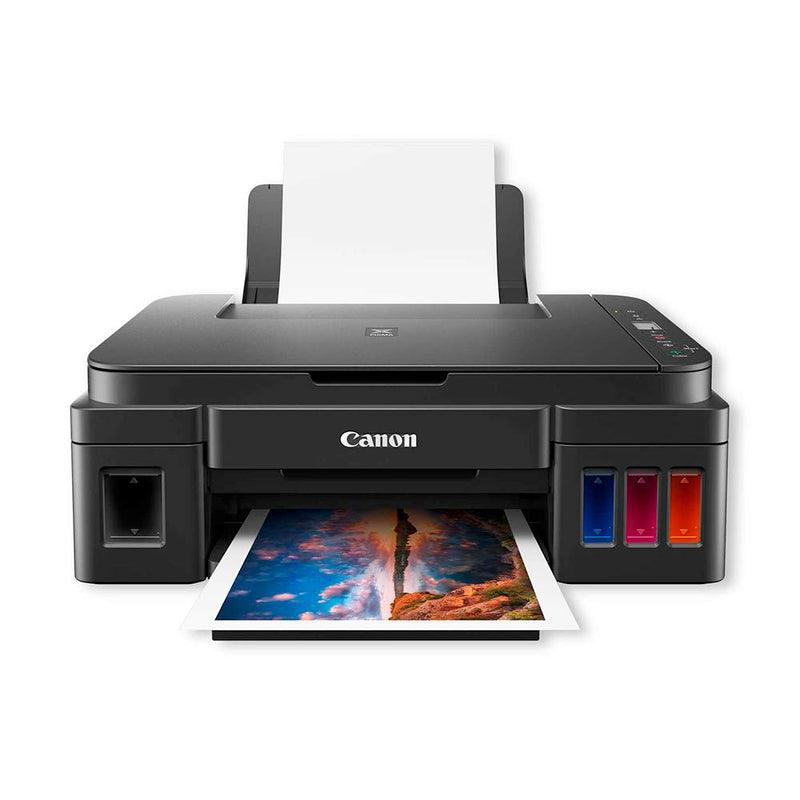 Impresora Canon Multifuncional  Copia, Imprime, Escanea, PIXMA G2110. Usa tinta Continua