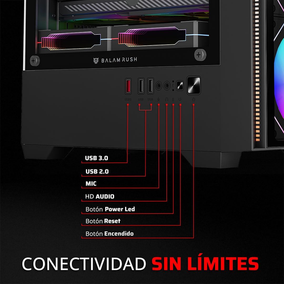 CPU GAMER RYZEN 7 5700 RTX 3050 RAM 16GB SSD M.2 480GB WIFI 80+