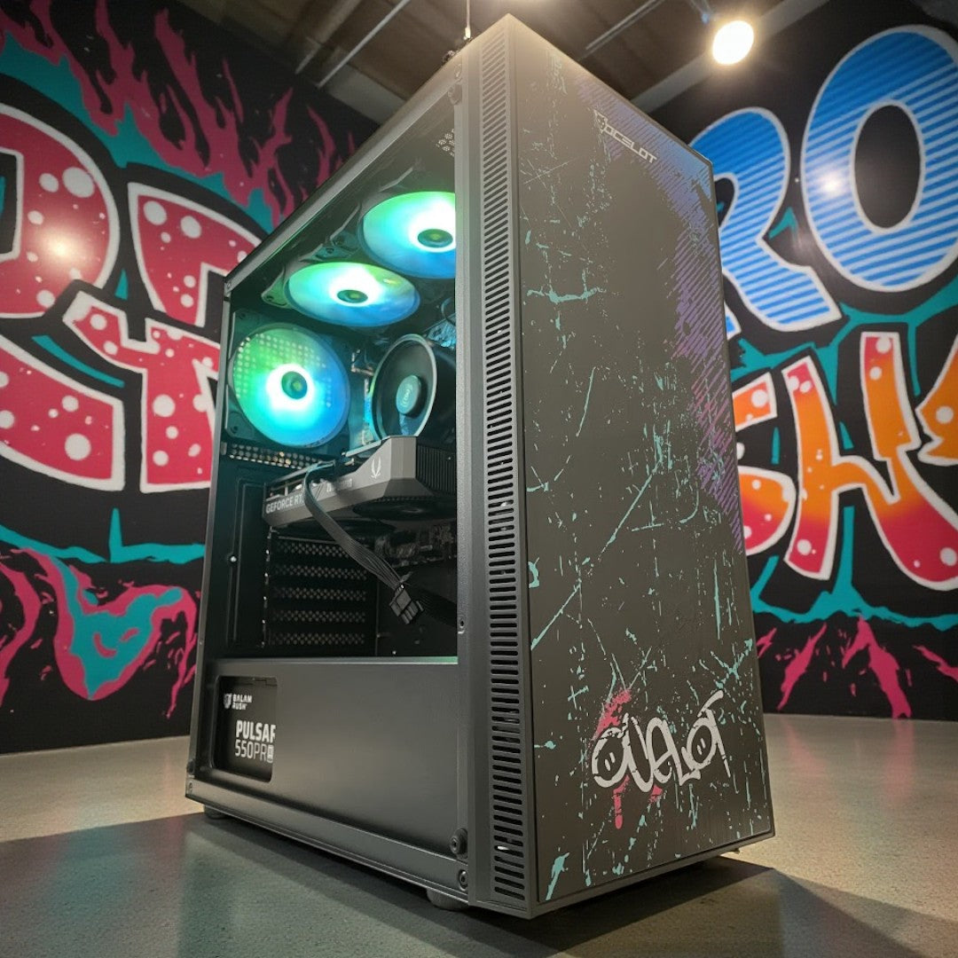 CPU GAMER AMD RYZEN 5 5500 RAM 32GB SSD 960GB RTX 3060 80+