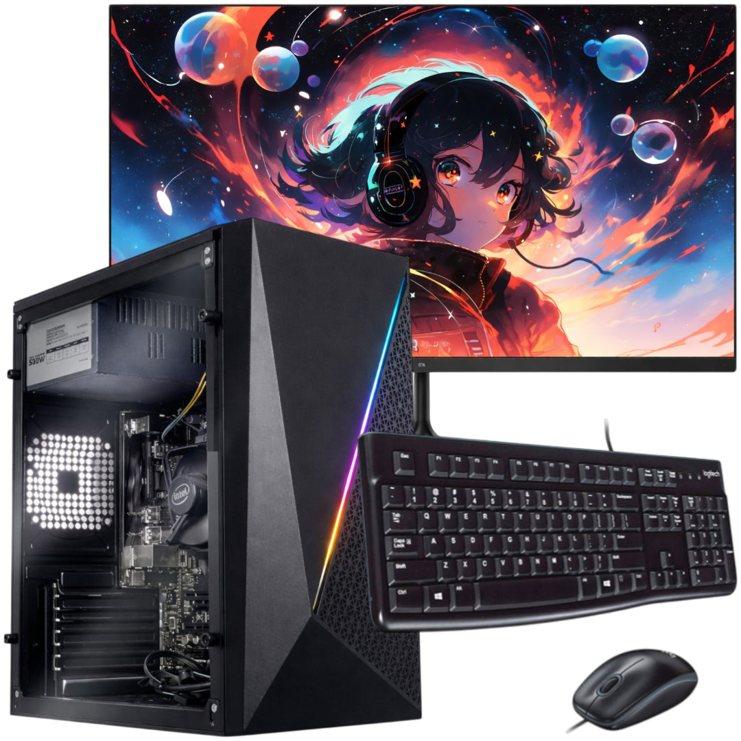 PC DISEÑO RENDER ESTUDIANTE I3 12100F 16GB RAM SSD 480GB A400