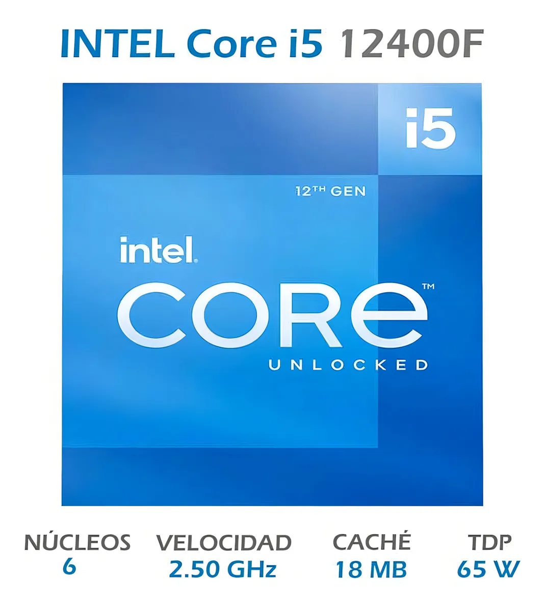 PC GAMER CORE I5 12400F RTX 3050 RAM 16GB SSD 1 TB 21.5"