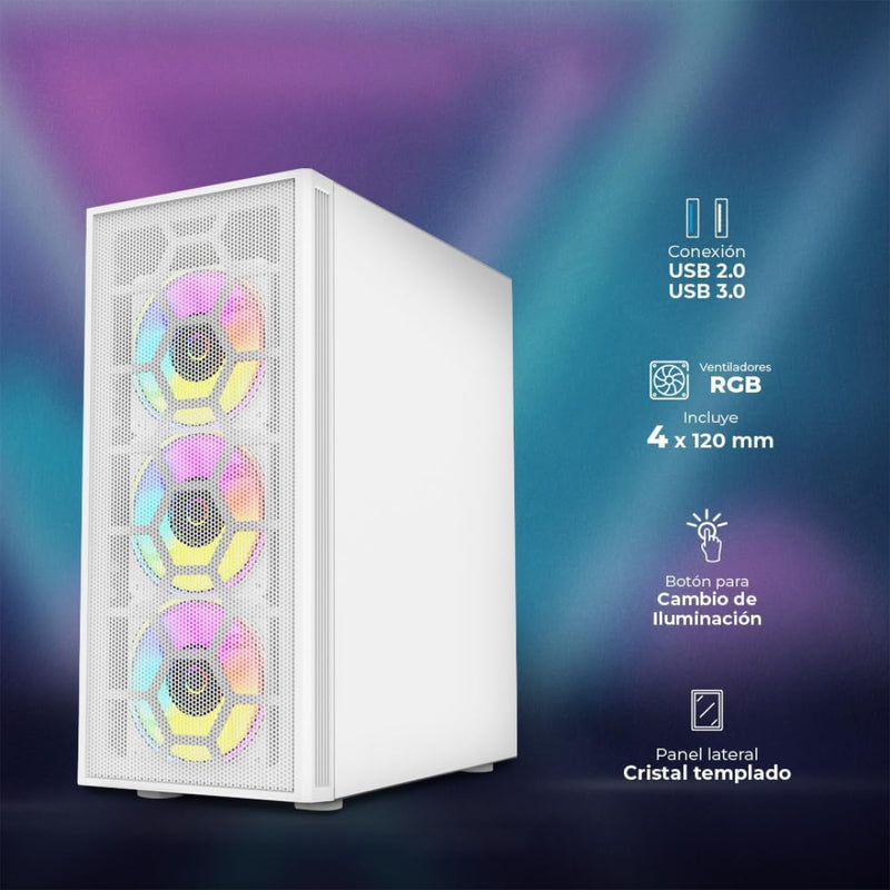 CPU GAMER CORE I5 14400F RAM 32GB NVMe 1 TB RTX 5050