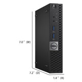 PC DELL CORE I5 6500 RAM 8GB SSD 480GB MON 22" (Reacondicionada)