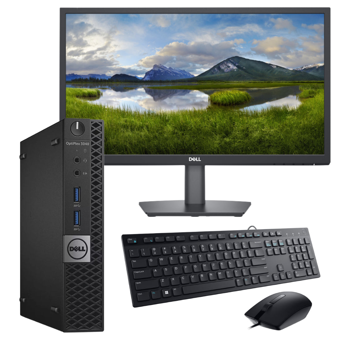 PC DELL CORE I5 6500 RAM 8GB SSD 480GB MON 22" (Reacondicionada)