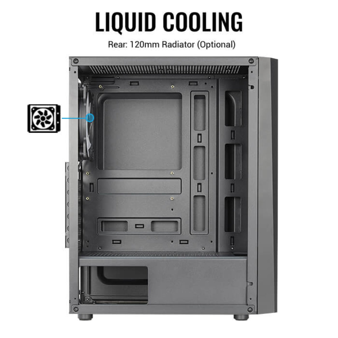 CPU GAMER RYZEN 5 8600G RAM 16GB SSD 512GB WIFI 650W 80+