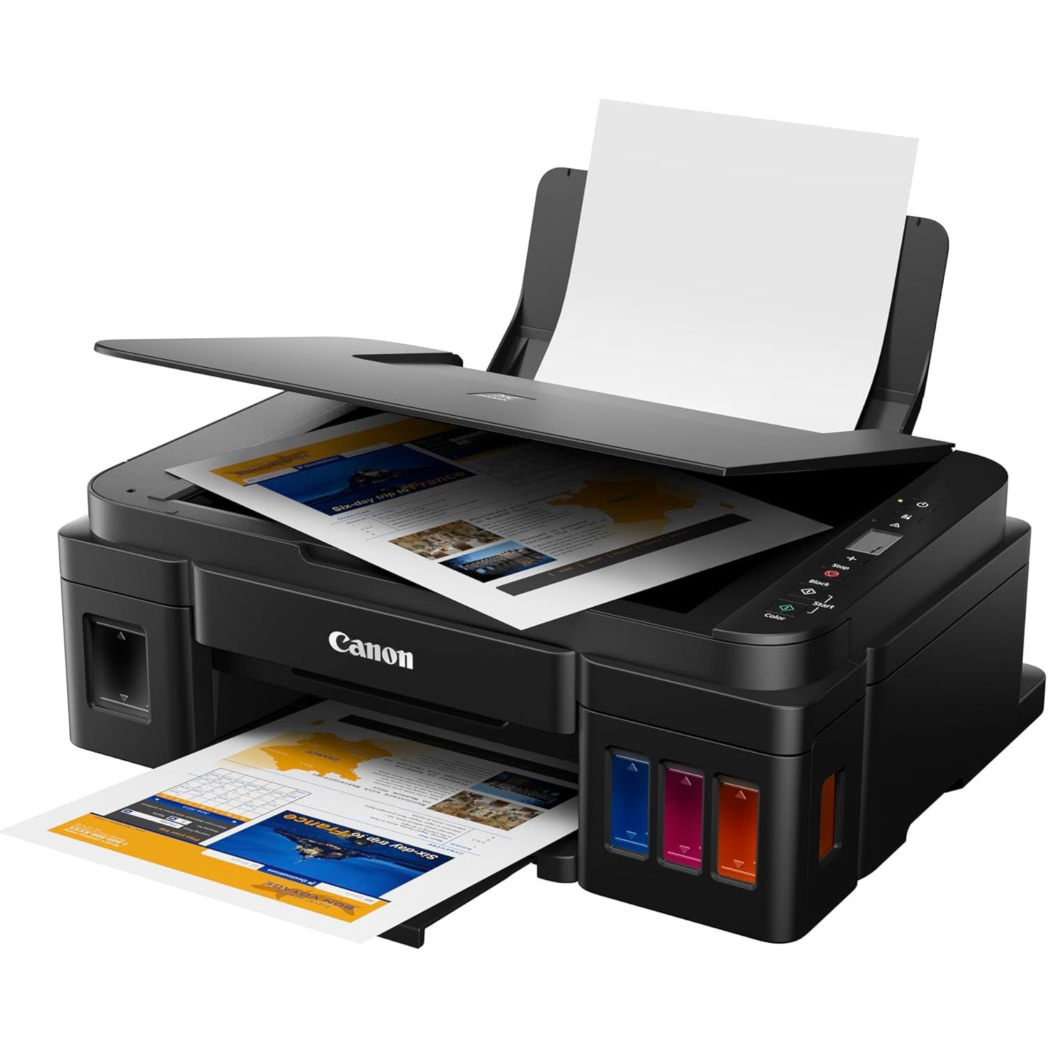 Impresora Canon Multifuncional  Copia, Imprime, Escanea, PIXMA G2110. Usa tinta Continua