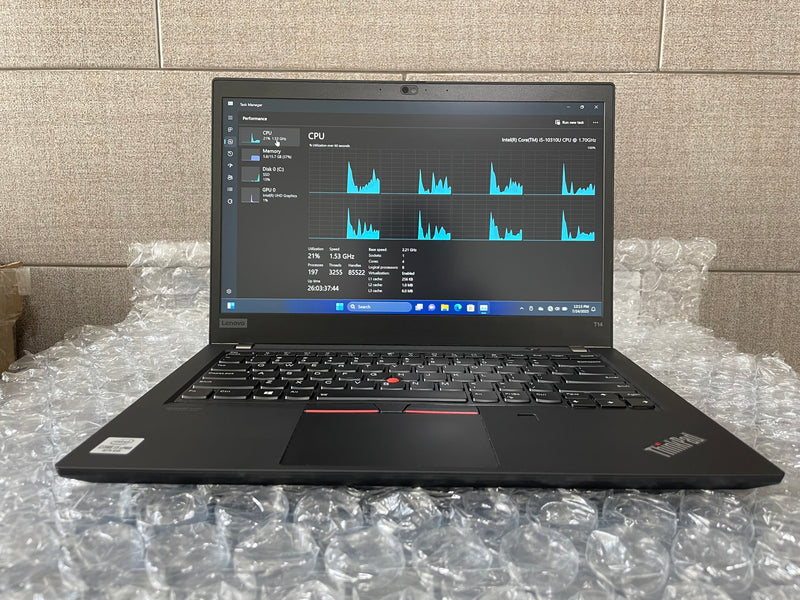 Lenovo Thinkpad T14 Procesador Core i5 10ma. Gen. SSD 512GB RAM 16GB