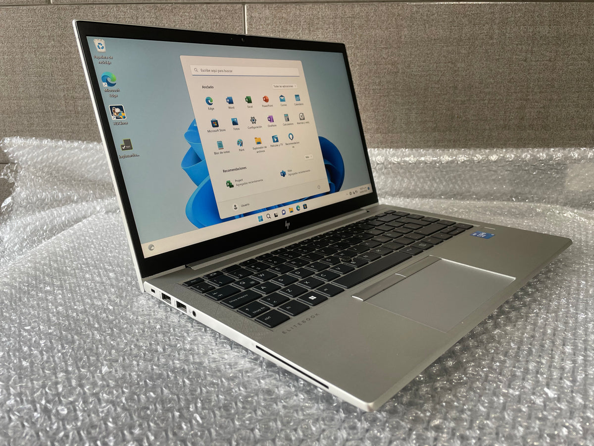HP EliteBook 840 G8 Core i5-1145G7 RAM 16GB NVMe 256GB FullHD 14" Win11 Pro Plata