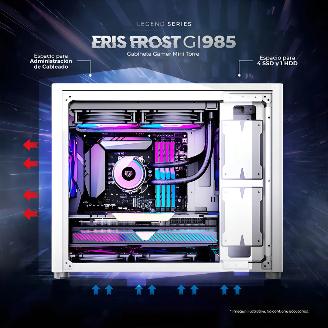 CPU GAMER AMD RYZEN 5 8400F RTX 5050 8GB RAM 16GB M.2 512GB WIFI