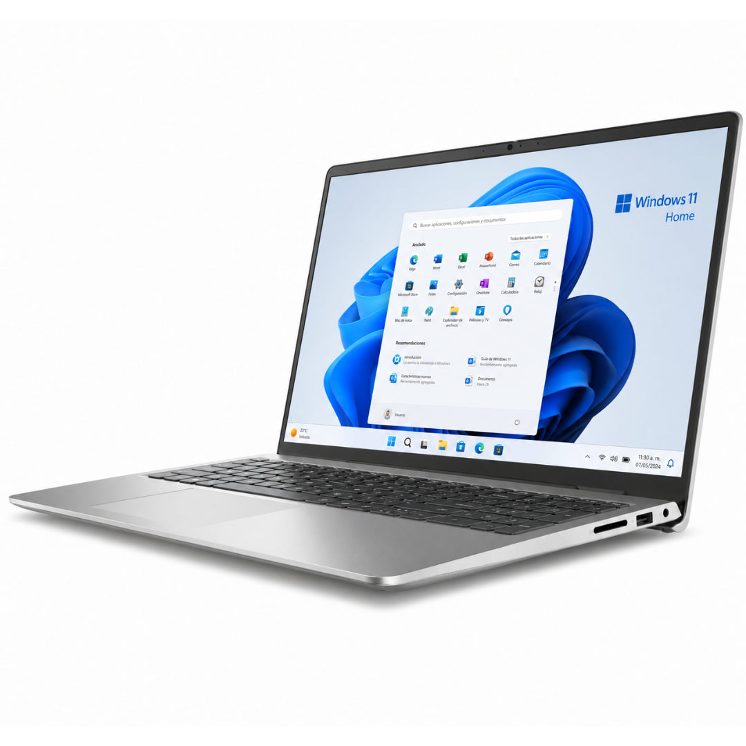 Laptop Dell 15 AMD Ryzen 5 7520U RAM 8GB 512GB SSD Windows 11 Home Español