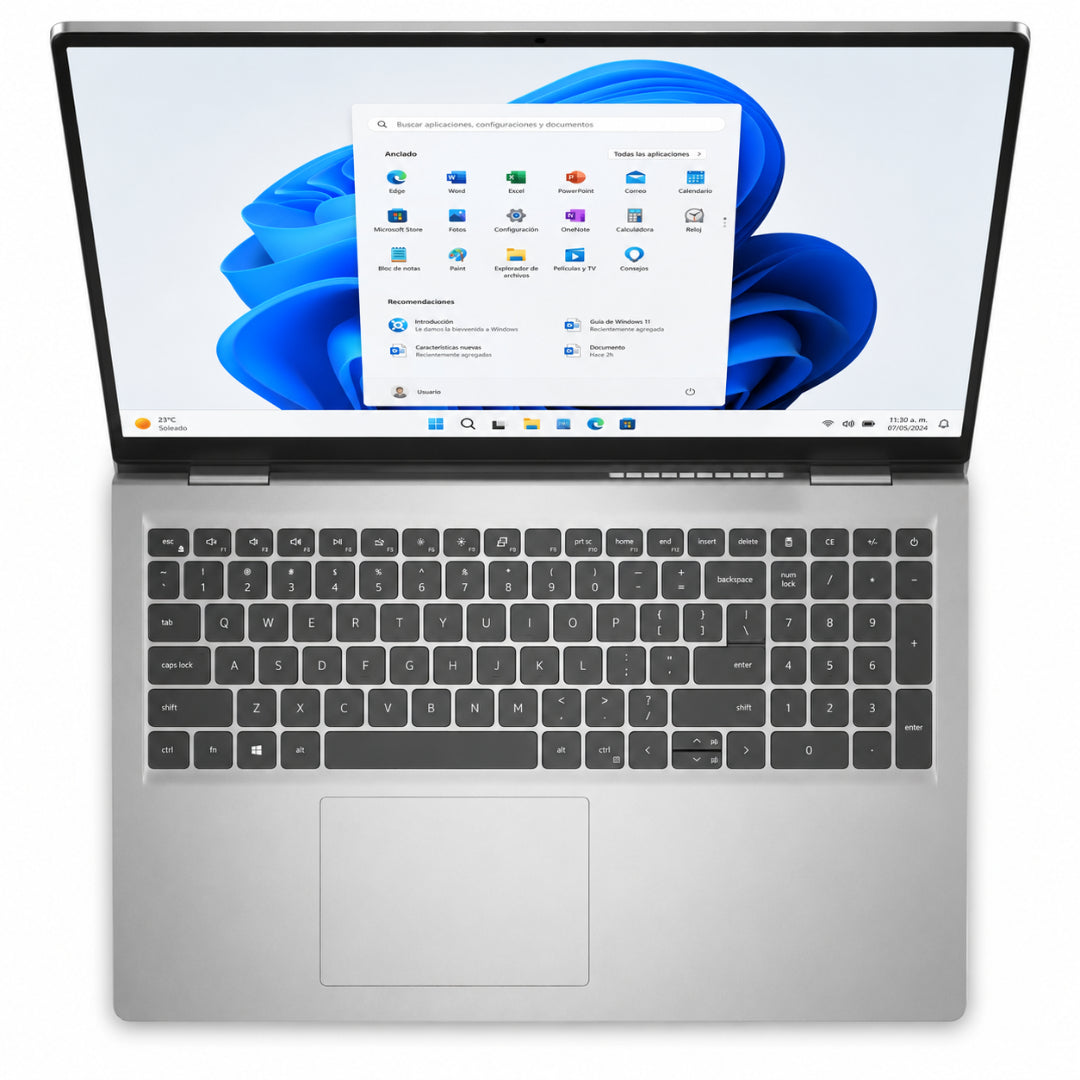 Laptop Dell 15 AMD Ryzen 5 7520U RAM 8GB 512GB SSD Windows 11 Home Español