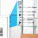 PC GAMER RYZEN 7 5700G RAM 16GB 1.25 TB FHD 21.5"