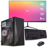 PC DISEÑO RENDER ESTUDIANTE I3 12100F 16GB RAM SSD 480GB A400