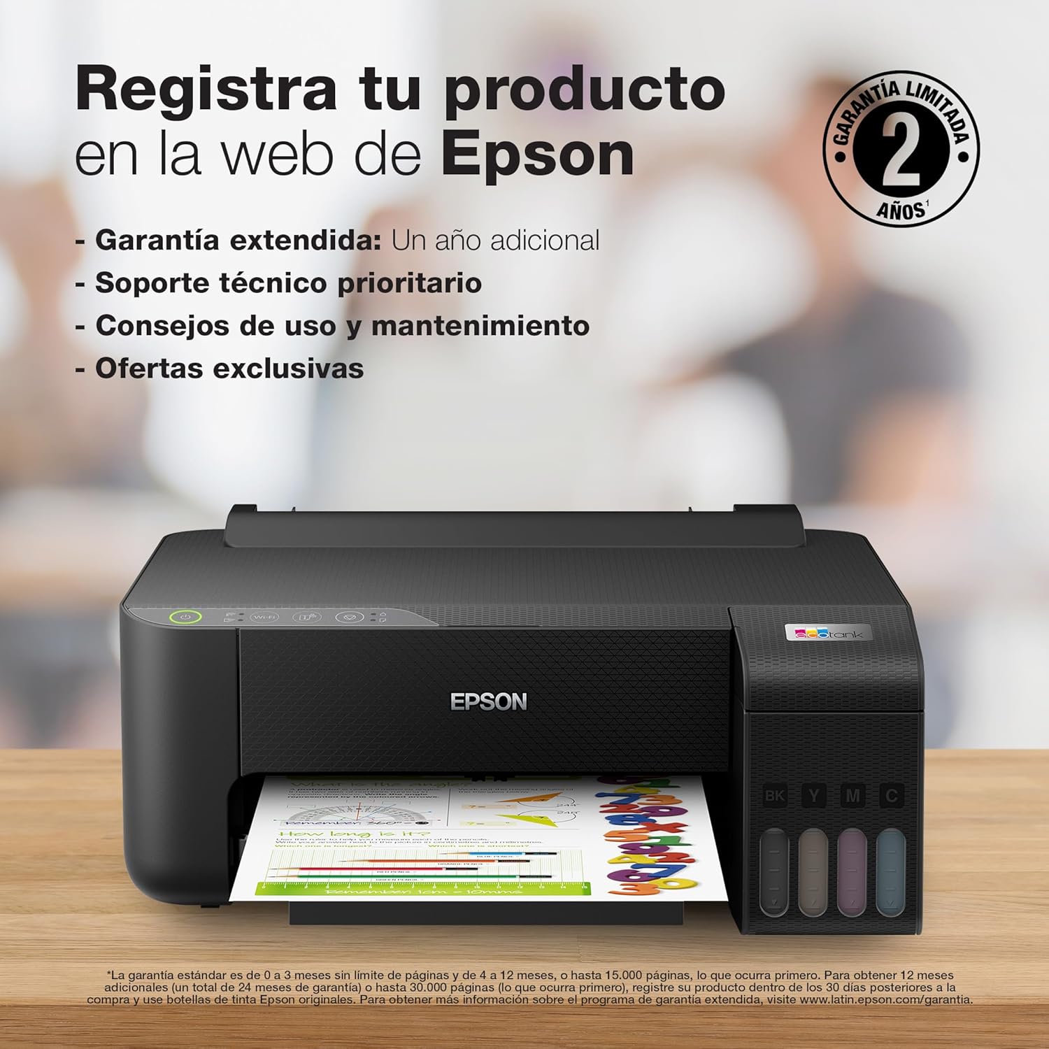 Epson Impresora Ecotank a Color con WiFi, L1250