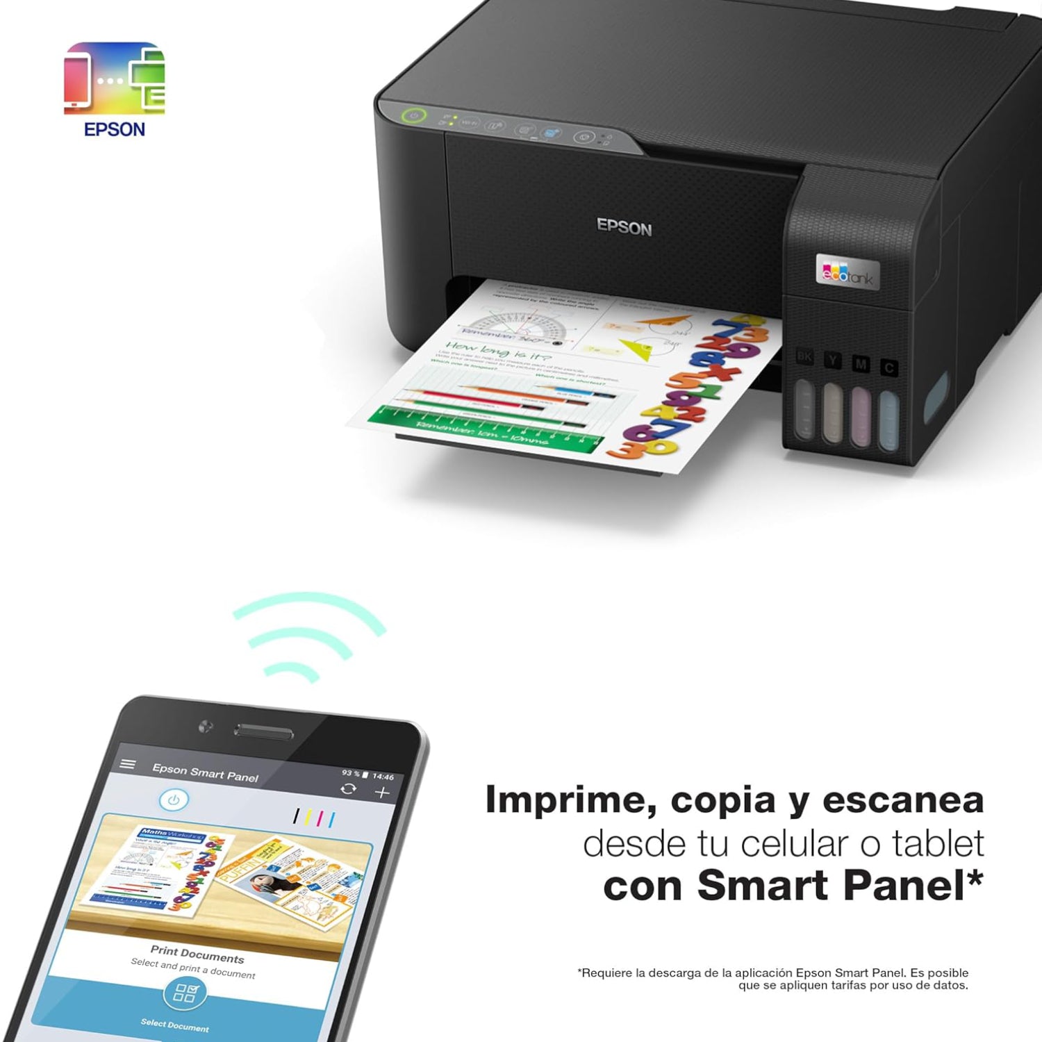 Epson Impresora Ecotank a Color con WiFi, L1250