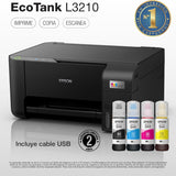 Epson Impresora Multifuncional L3210 Ecotank Tinta Continua