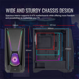 CPU GAMER CORE I9 12900F RAM 32GB 3 TB RTX 5060TI 16GB