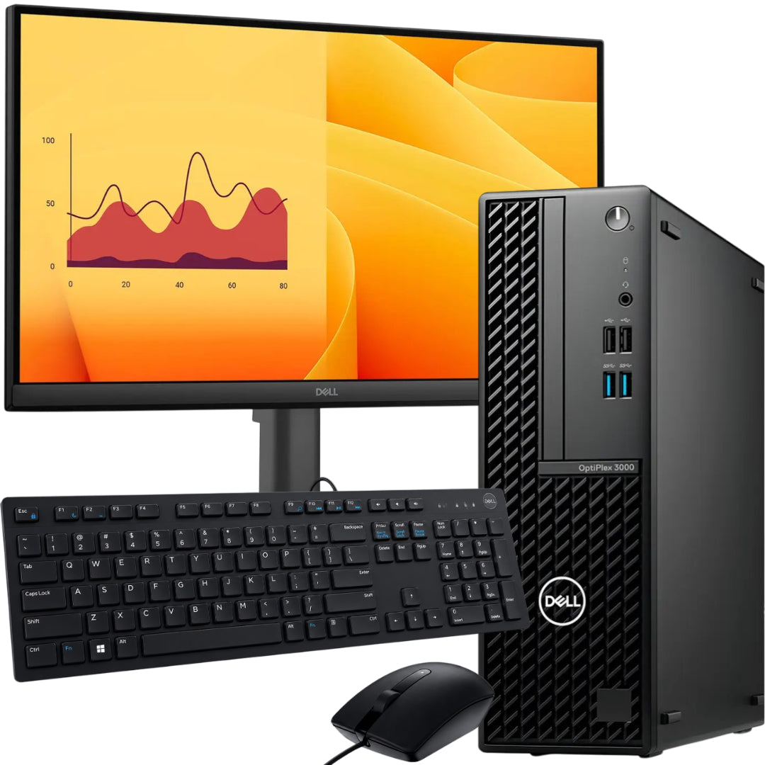 PC DELL OPTIPLEX 3000 CORE I5 12500 RAM 8GB NVME 512GB MONITOR 21.5 KIT