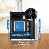 PC GAMER RYZEN 7 5700G RAM 16GB 1.25 TB FHD 21.5"