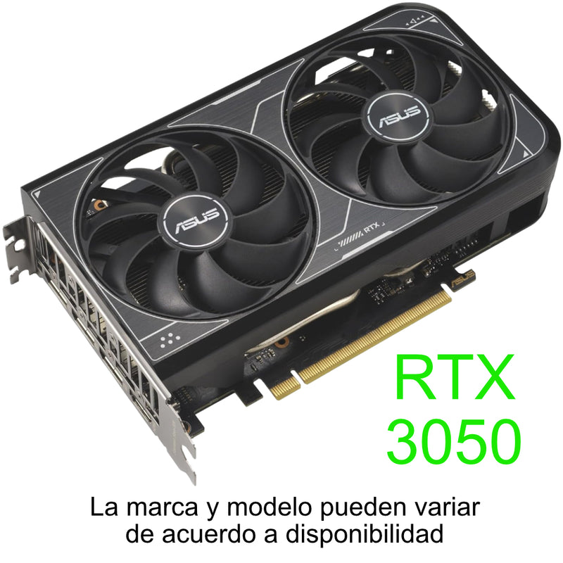 PC GAMER CORE I5 12400F RTX 3050 RAM 16GB SSD 1 TB 21.5"