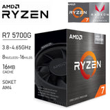 PC GAMER RYZEN 7 5700G RAM 16GB 1.25 TB FHD 21.5"
