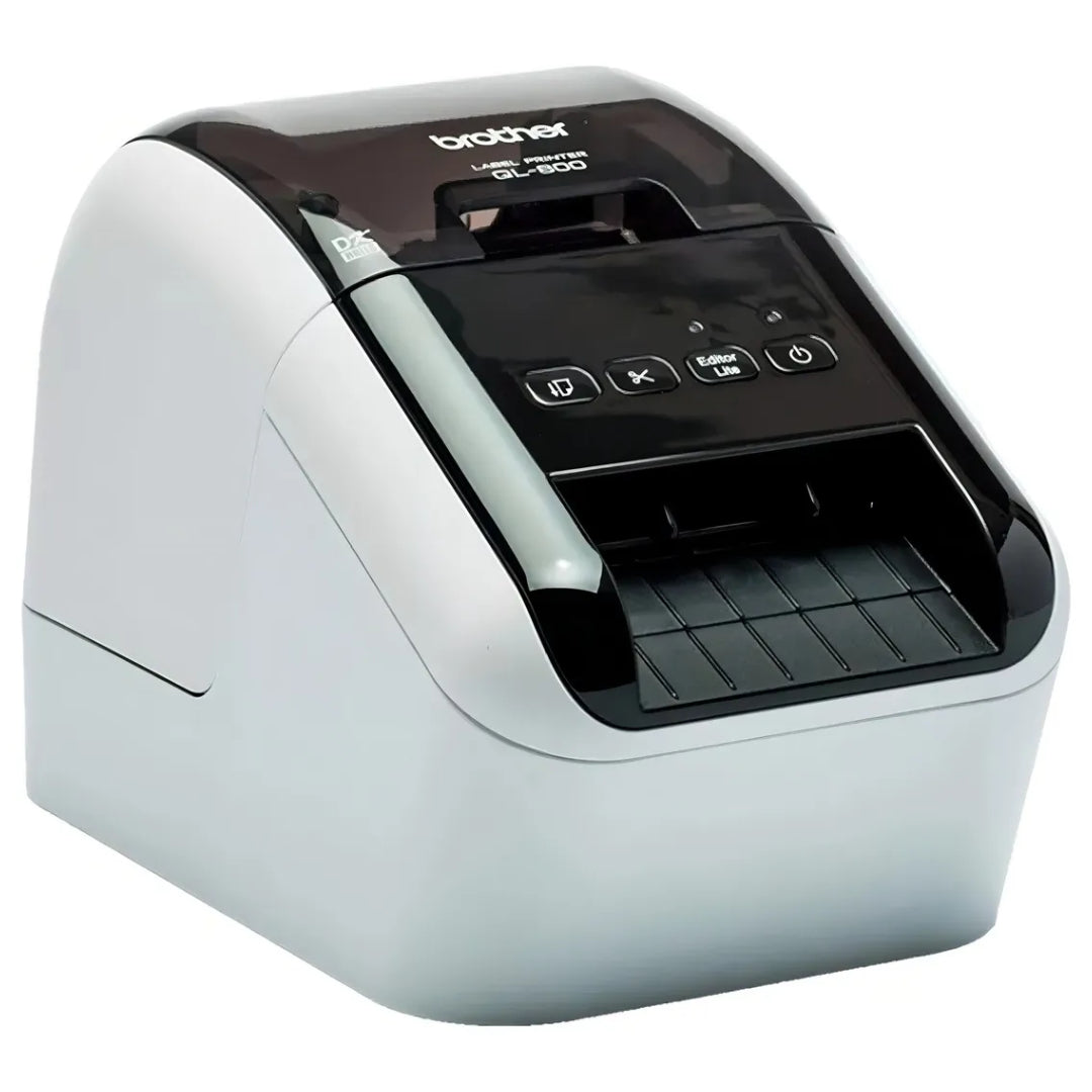Impresora de Etiquetas BROTHER QL-800, Térmica directa, 300 x 600 DPI, 148 mm/s, Alámbric