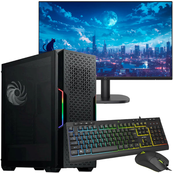 PC GAMER CORE I9 14900K RTX 5070TI 16GB RAM 32GB 2TB 27" QHD