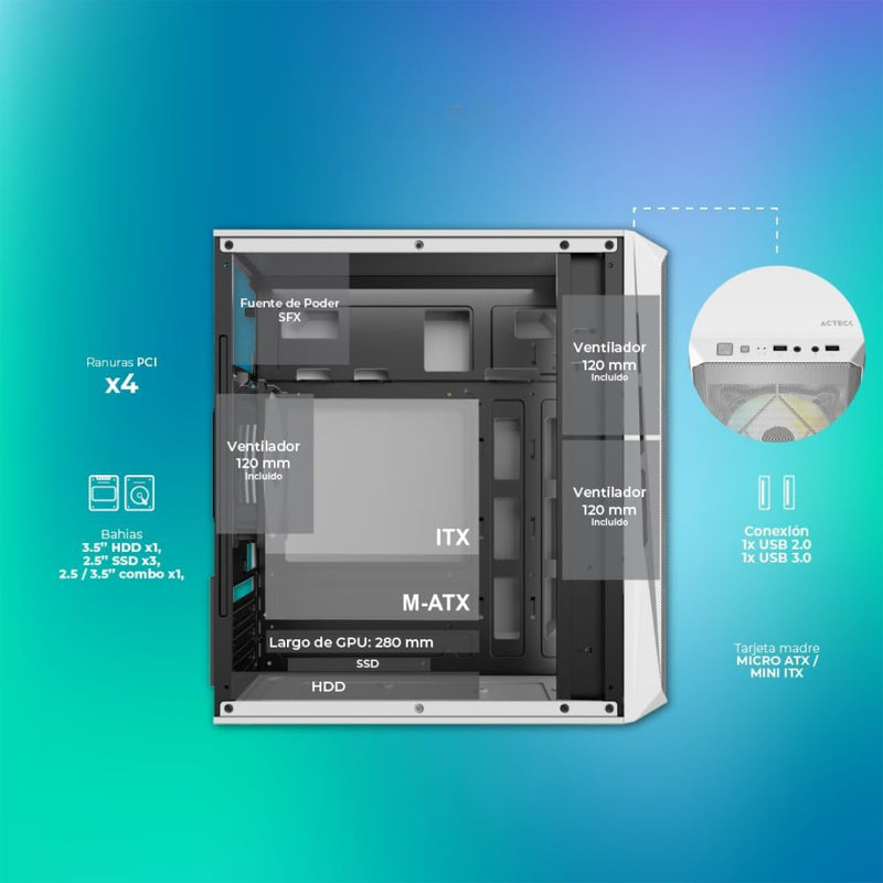 CPU GAMER PC CORE I7 12700 RAM 16GB SSD 960GB INTEL UHD GRAPHICS 770