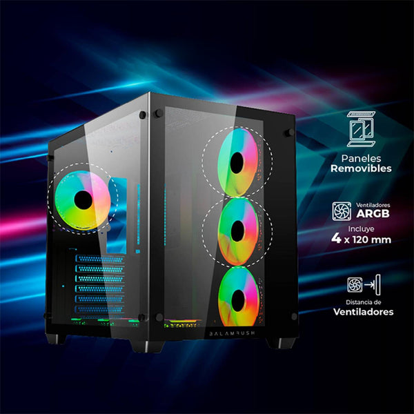 CPU GAMER PC RYZEN 7 8700F RAM 32GB SSD 2TB RX7600 8GB