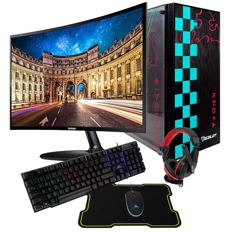 PC GAMER AMD RYZEN 5 5500 RAM 16GB SSD 120 + HDD 2TB 6600XT