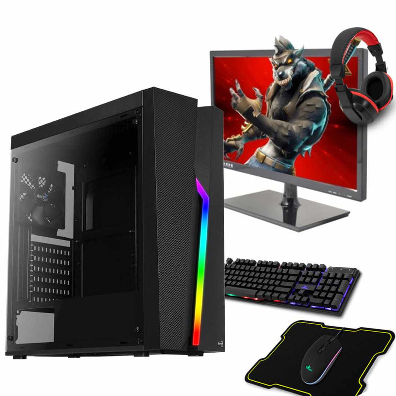 Pc gamer Ryzen 5 5600G RAM 16GB SSD 480GB Led 21.5" Kit gamer