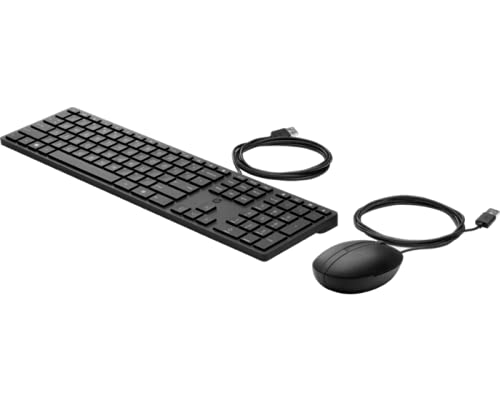 HP Kit Teclado y Mouse Alámbrico 320MK USB