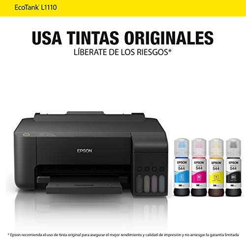 Epson Impresora Ecotank L1110, Con Sistema de tanque de tinta a color