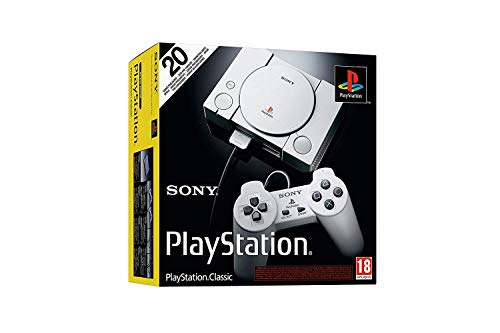 Consola Playstation Clásica Con 20 Juegos Precargados