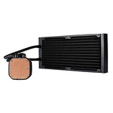 CORSAIR HYDRO Series H115i RGB PLATINUM AIO Liquid CPU Cooler, 280mm Radiator, Dual 140mm ML Series PRO RGB PWM Fans, RGB Lighting and Fan Software Control, Intel 115x/2066 and AMD AM4/TR4 compatible