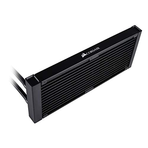 CORSAIR HYDRO Series H115i RGB PLATINUM AIO Liquid CPU Cooler, 280mm Radiator, Dual 140mm ML Series PRO RGB PWM Fans, RGB Lighting and Fan Software Control, Intel 115x/2066 and AMD AM4/TR4 compatible