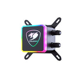 Cougar Aqua 240 RGB Enfriamiento Liquido para CPU, 2X 120mm, 600-1800RPM