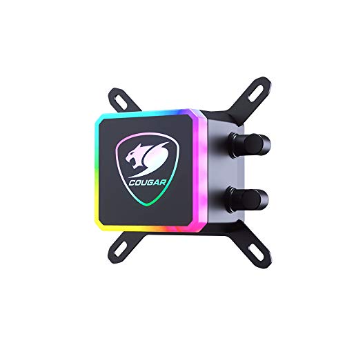 Cougar Aqua 240 RGB Enfriamiento Liquido para CPU, 2X 120mm, 600-1800RPM