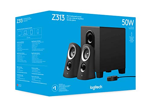 Logitech - Z313 - Sistema De Audio 2.1 - Negro