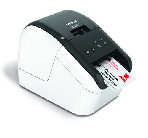 Impresora de Etiquetas BROTHER QL-800, Térmica directa, 300 x 600 DPI, 148 mm/s, Alámbric